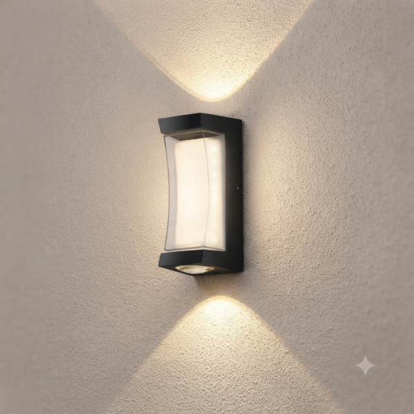 CURVED OUTDOOR LIGHT