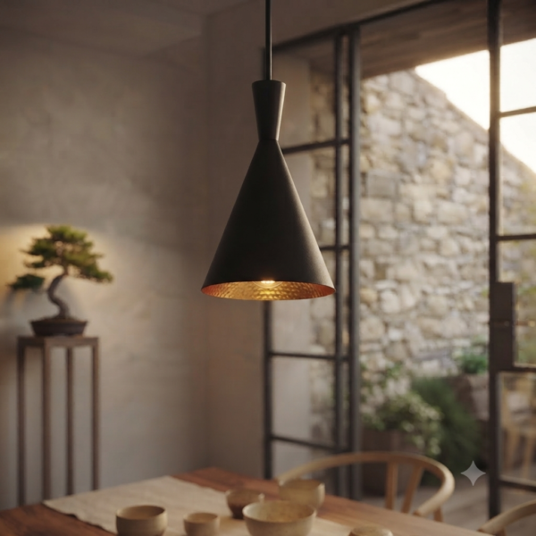 Industrial Modern Cone Hanging Light
