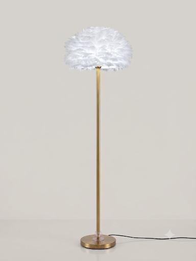 Ethereal Feather Floor Lamp