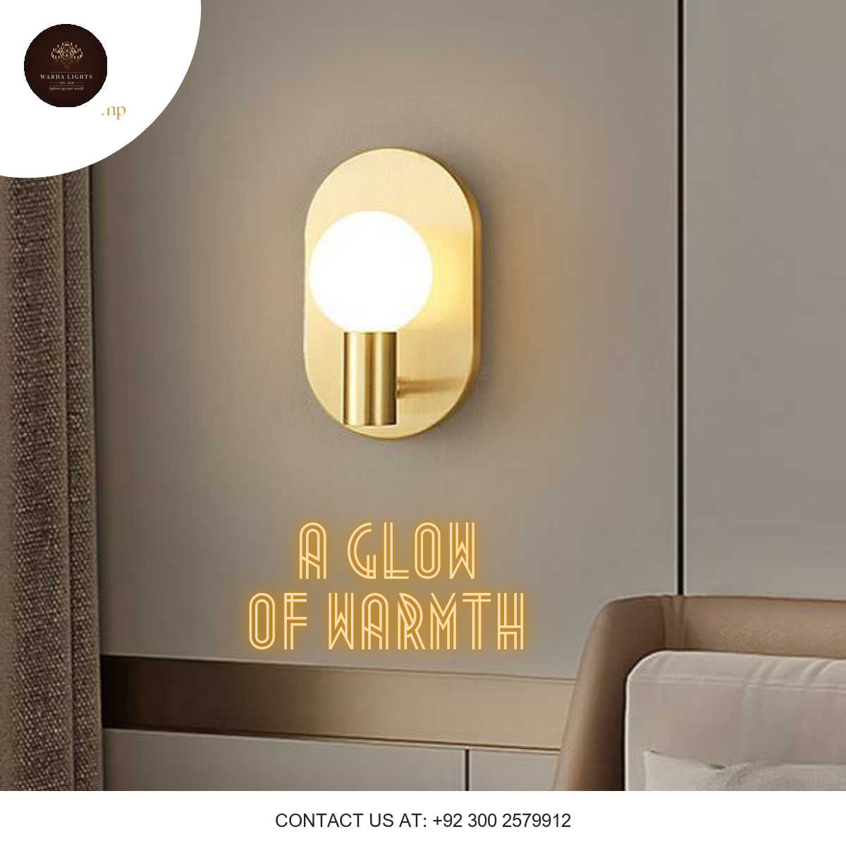 BEDSIDE WALL LAMP