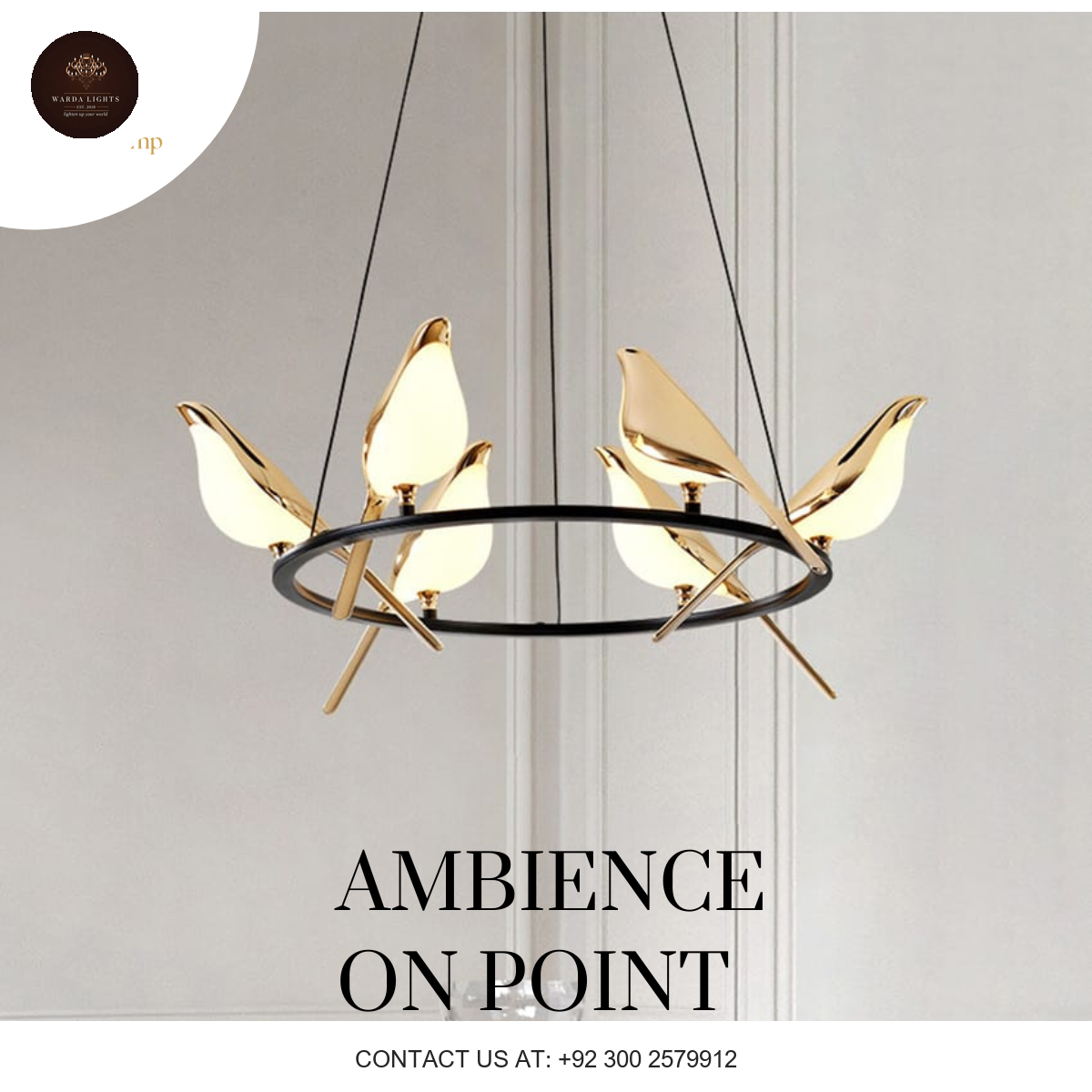 HUMMING BIRD CHANDELIER