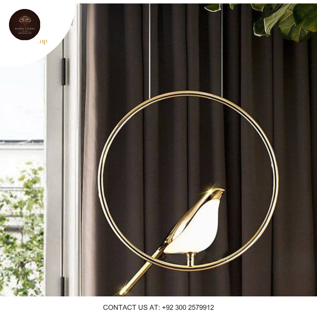 BIRD HANGING LIGHT