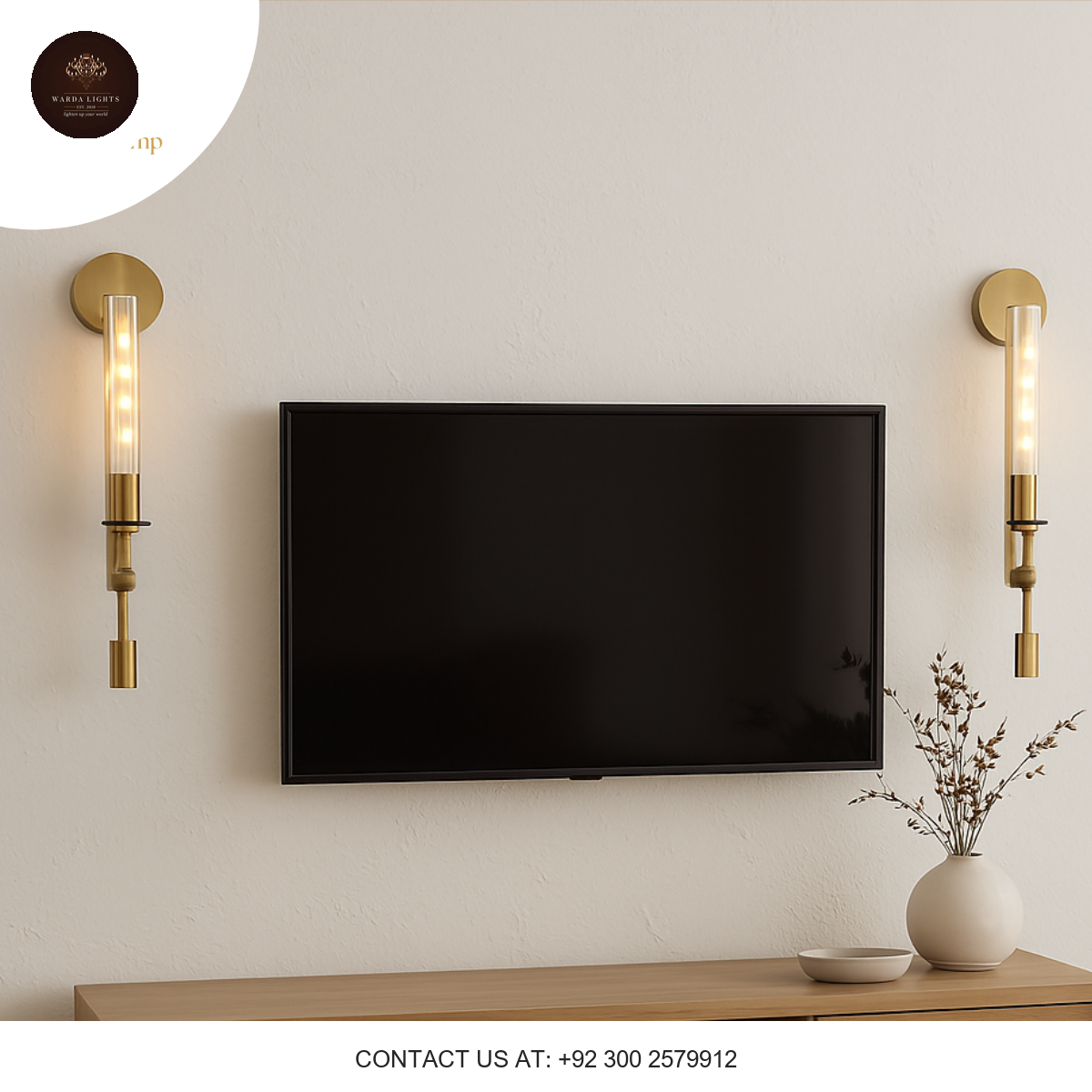 MODERN TUBE WALL SCONCE