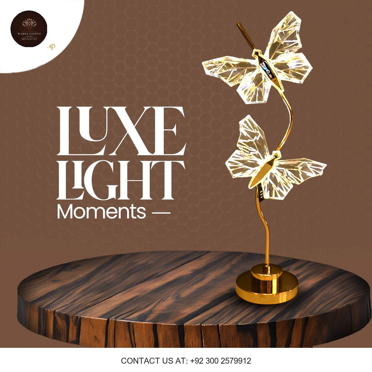 BUTTERFLY TABLE LAMP
