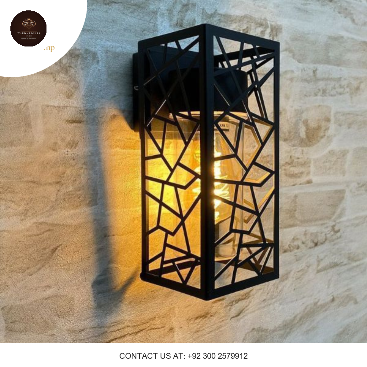 CAGE OUTDOOR WALL LIGHT