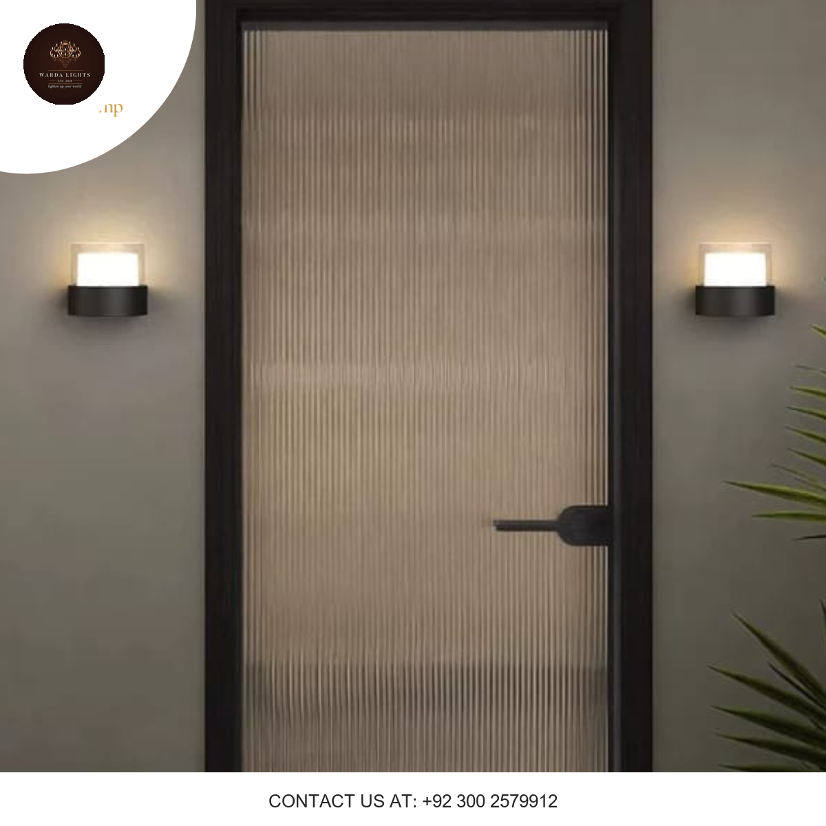 MODERN OUTDOOR LIGHT