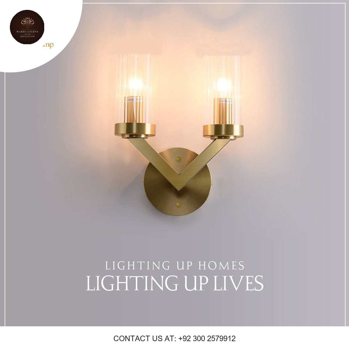 GLASS WALL LAMP