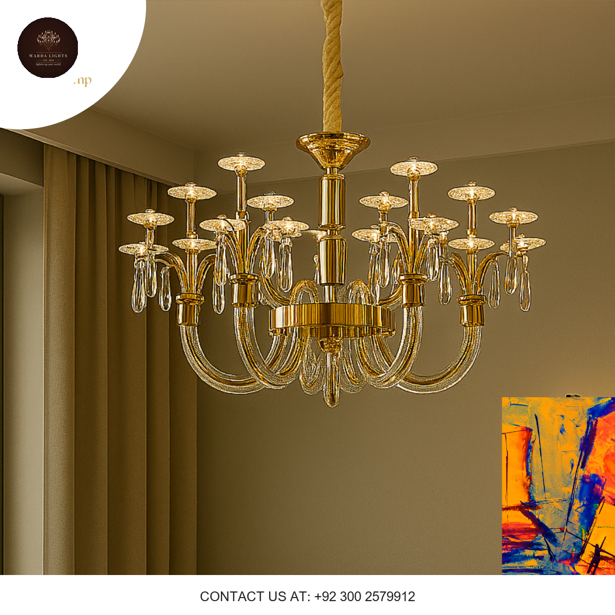 CRYSTAL CHANDELIER