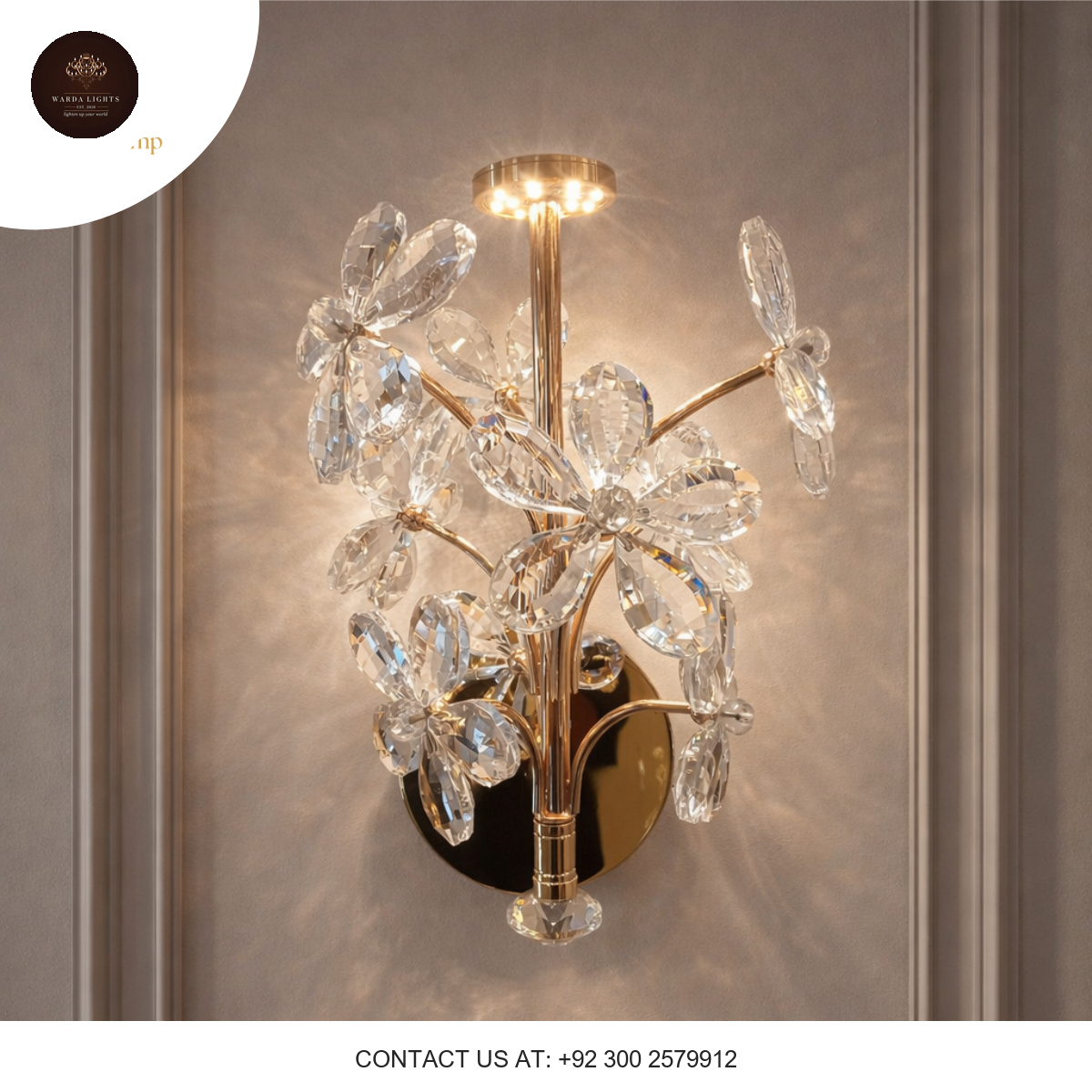 FLOWER WALL LIGHT