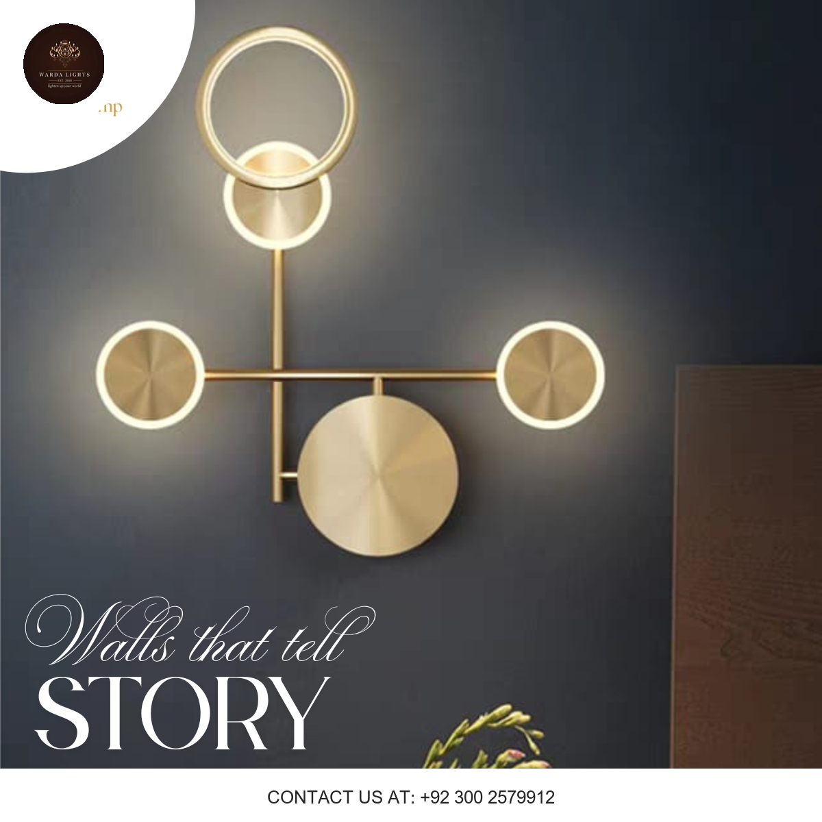 LED DECORATIVE WALL LIGHT