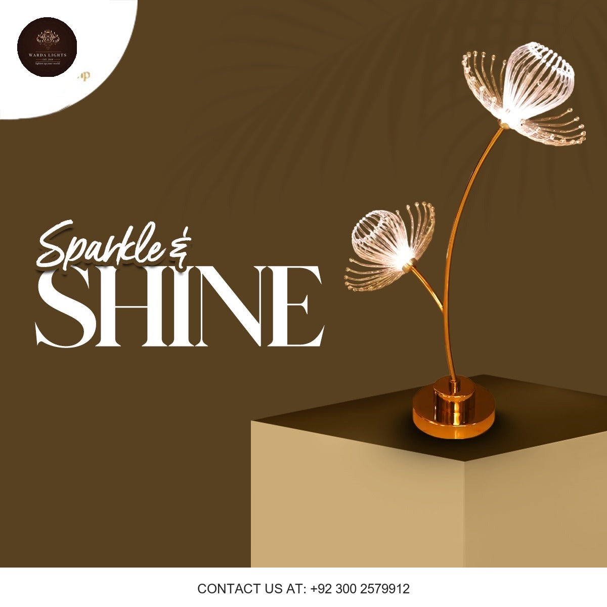 FLOWER TABLE LAMP