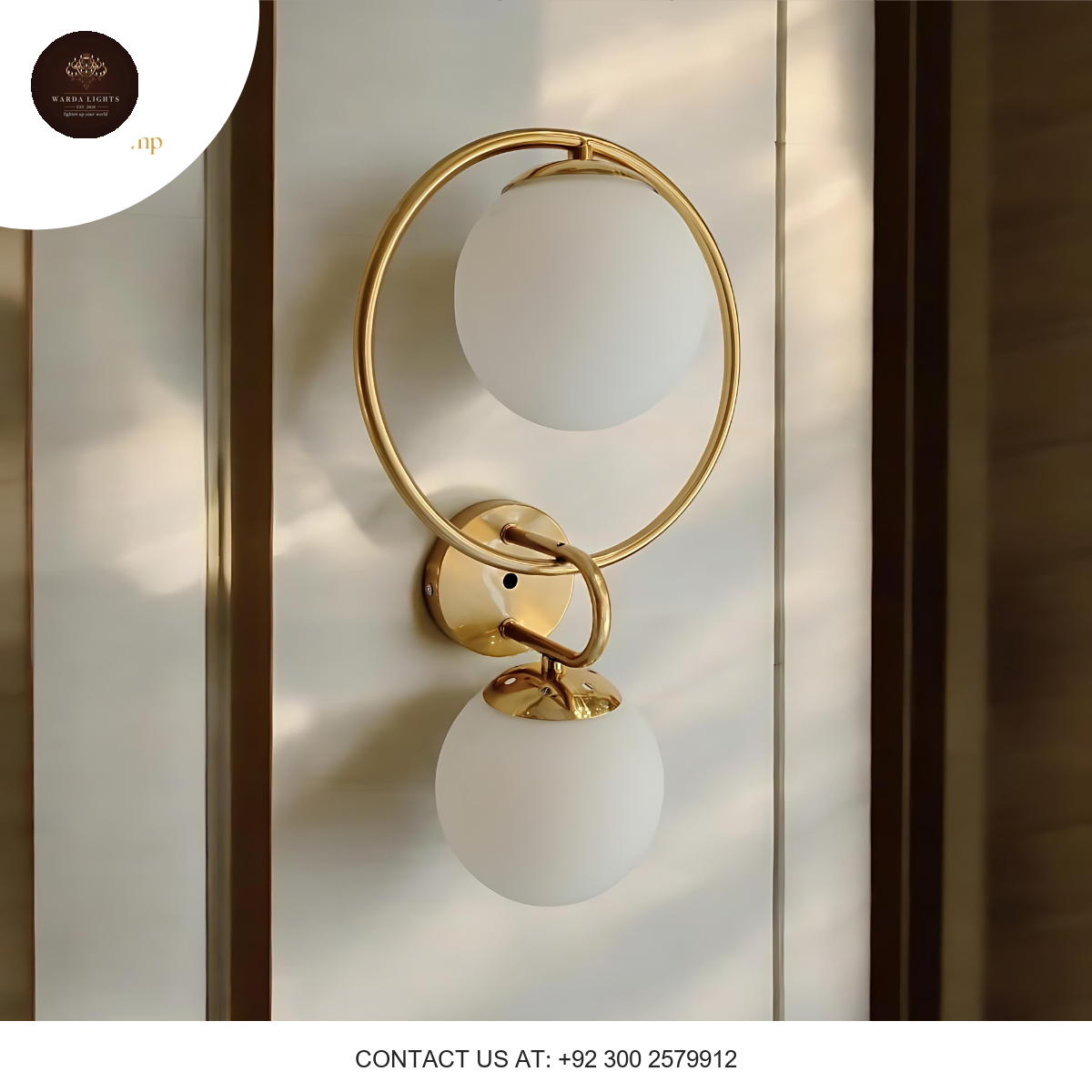 DOUBLE LIGHT WALL LAMP