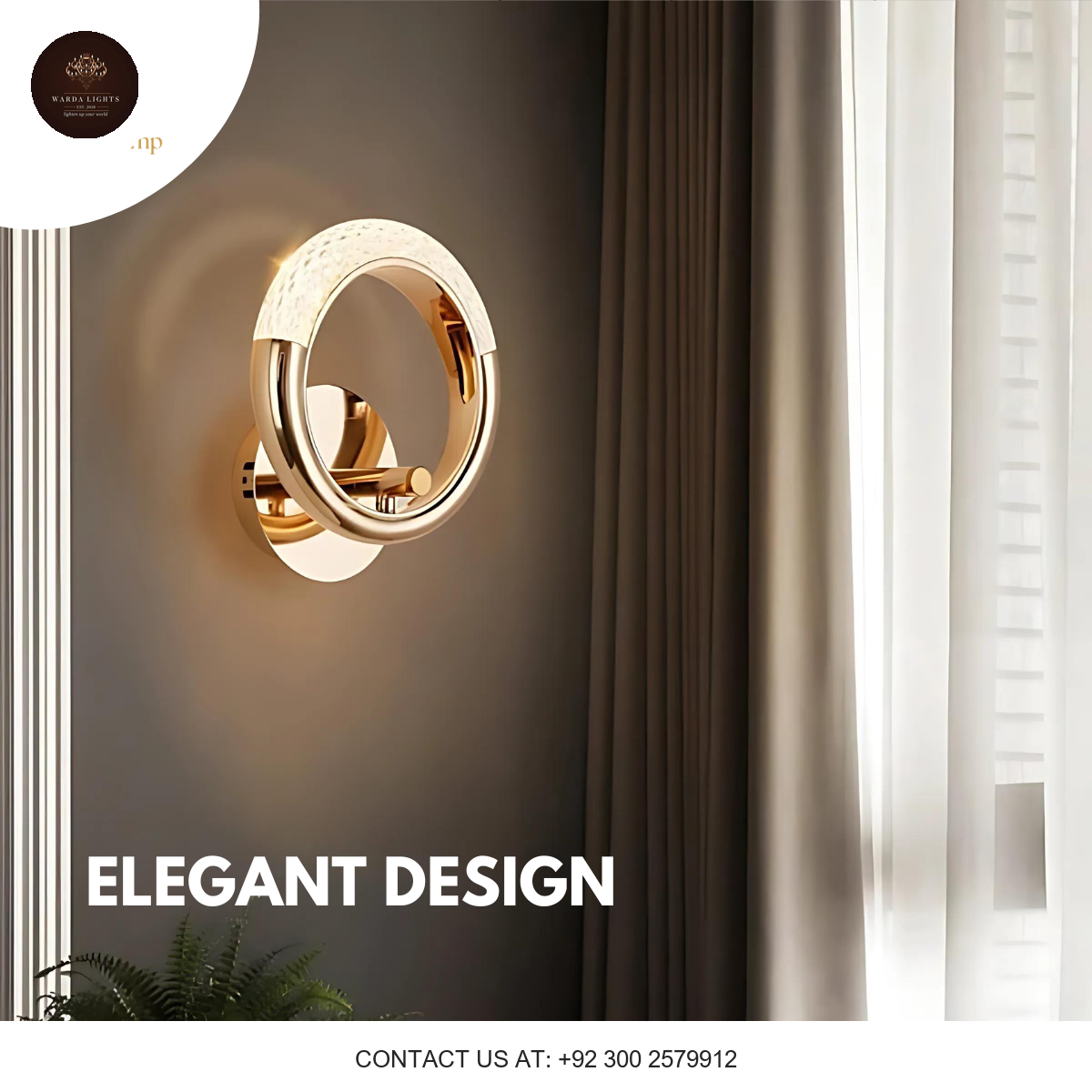 ROUND LED WALL LIGHT