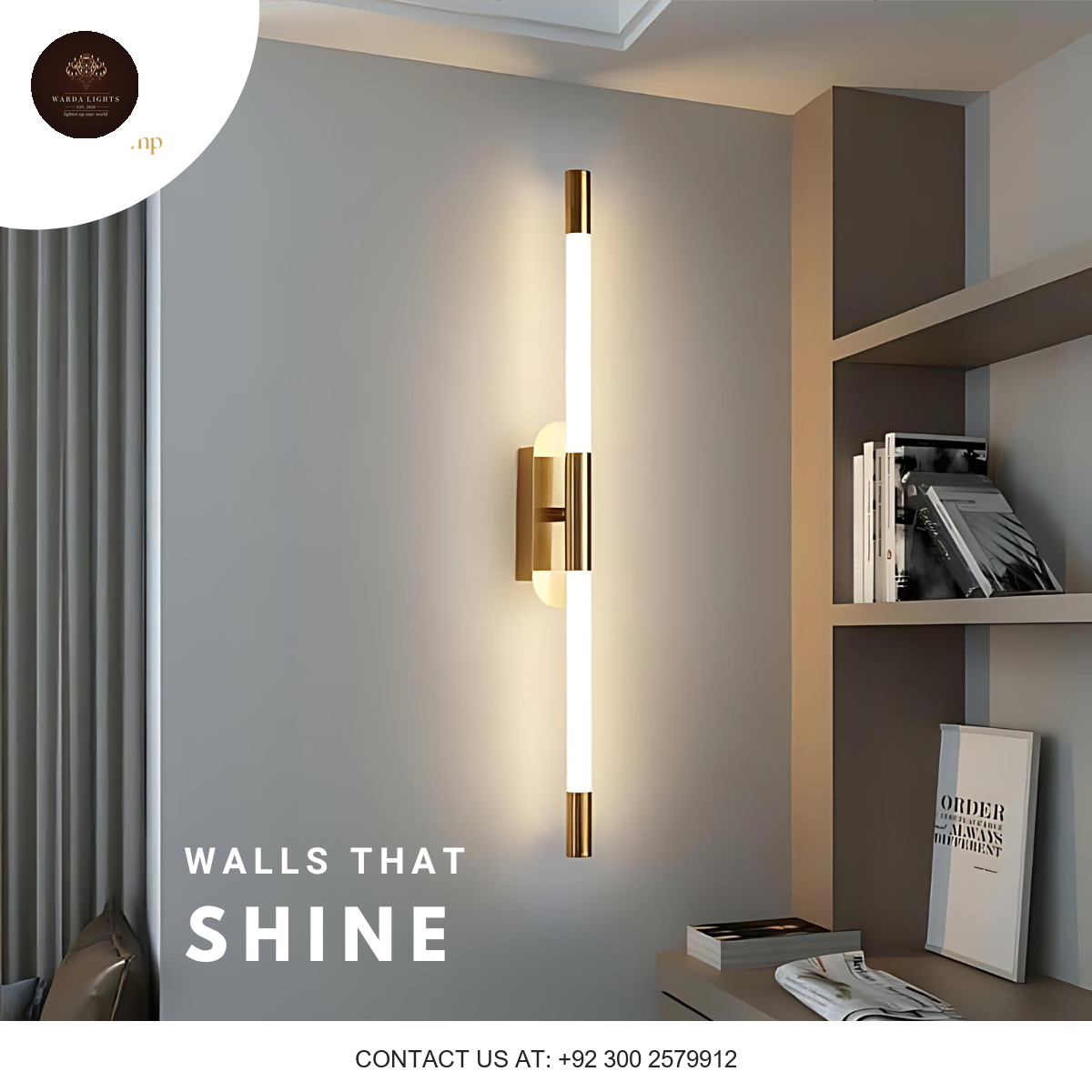 LINEAR LONG TUBE WALL LIGHT