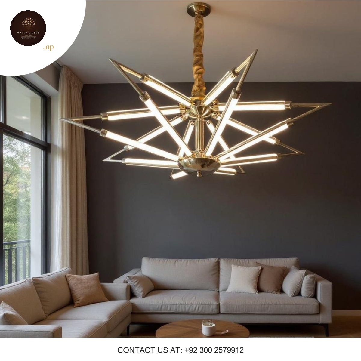 LUMEN STAR CHANDELIER