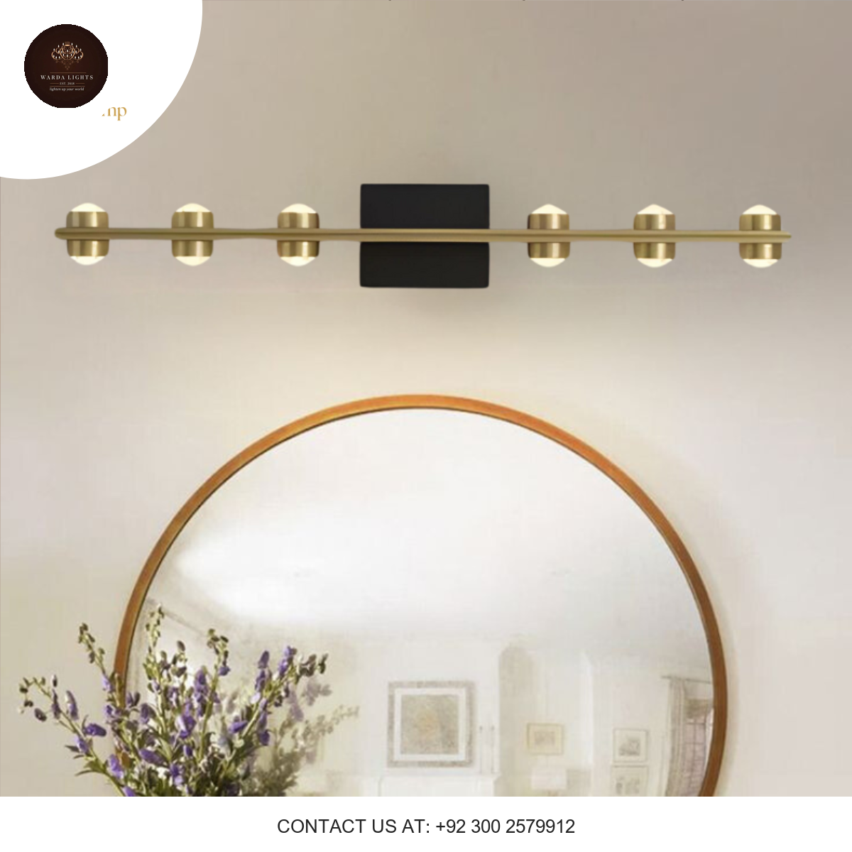 6 LIGHTS MIRROR LIGHT