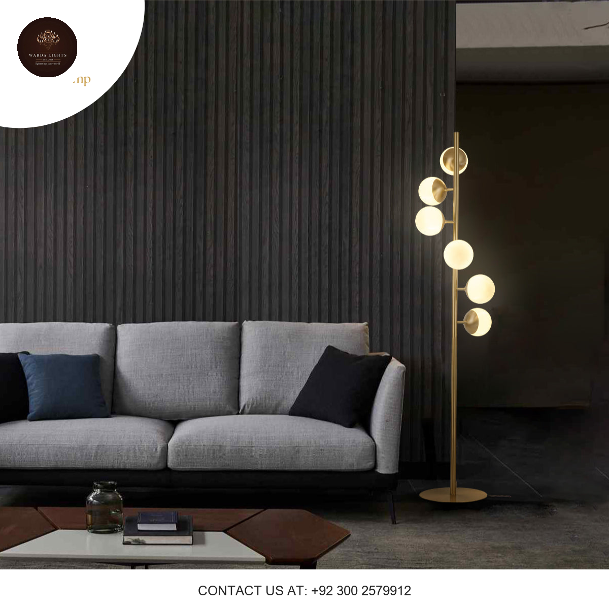 SPIRAL FLOOR LAMP