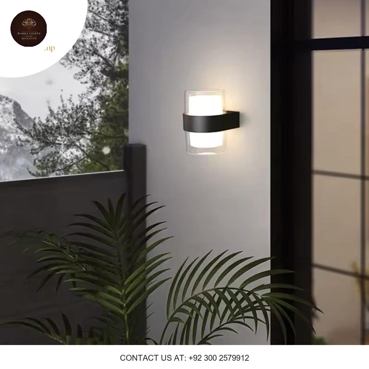 OUTDOOR INDOOR WALL LIGHT