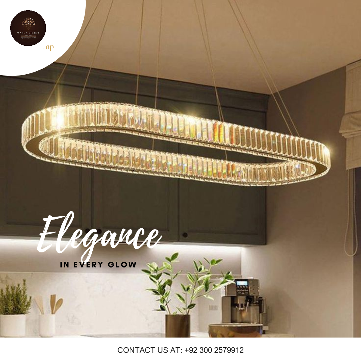 OVAL DINING CHANDELIER