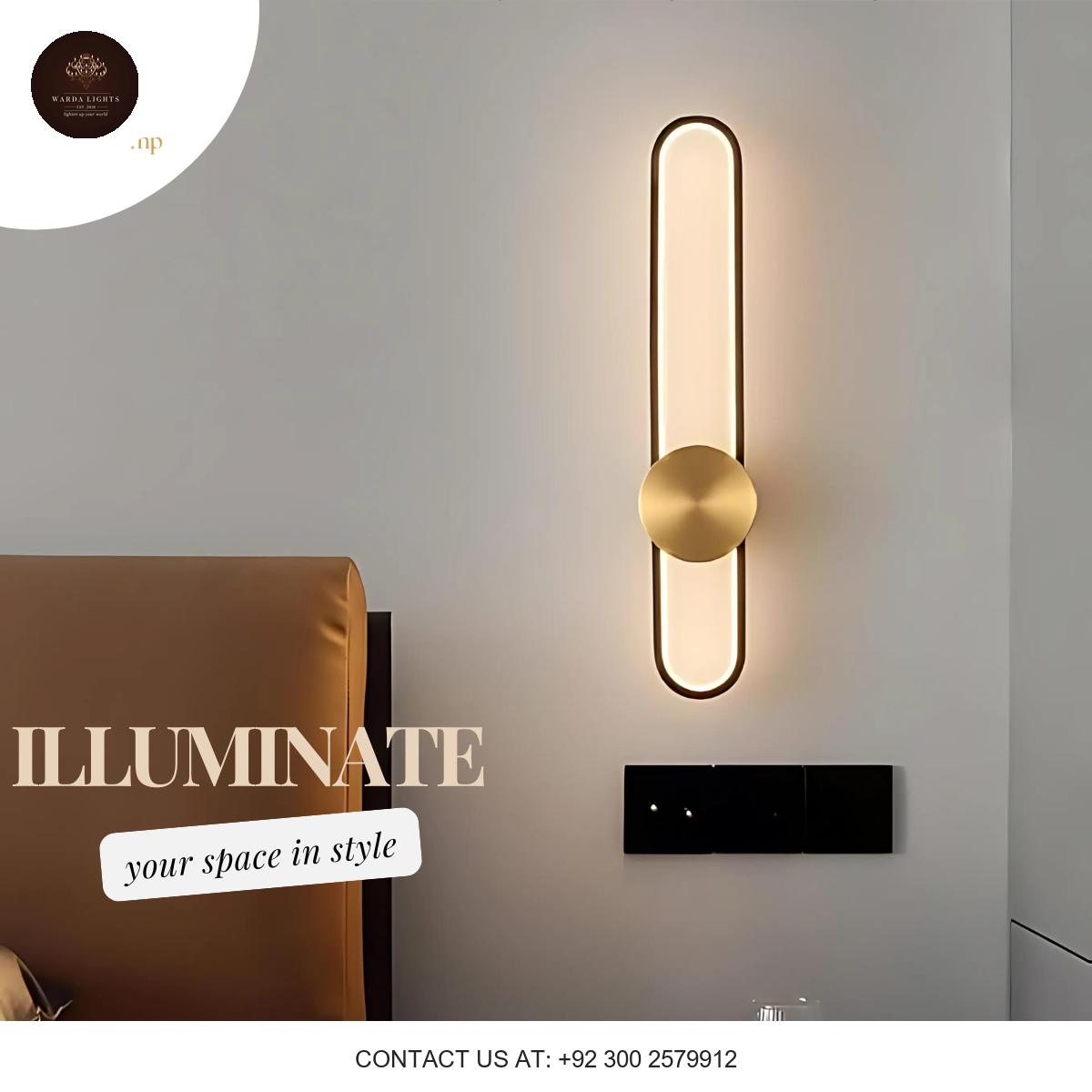 MODERN LUXURY WALL LIGHT