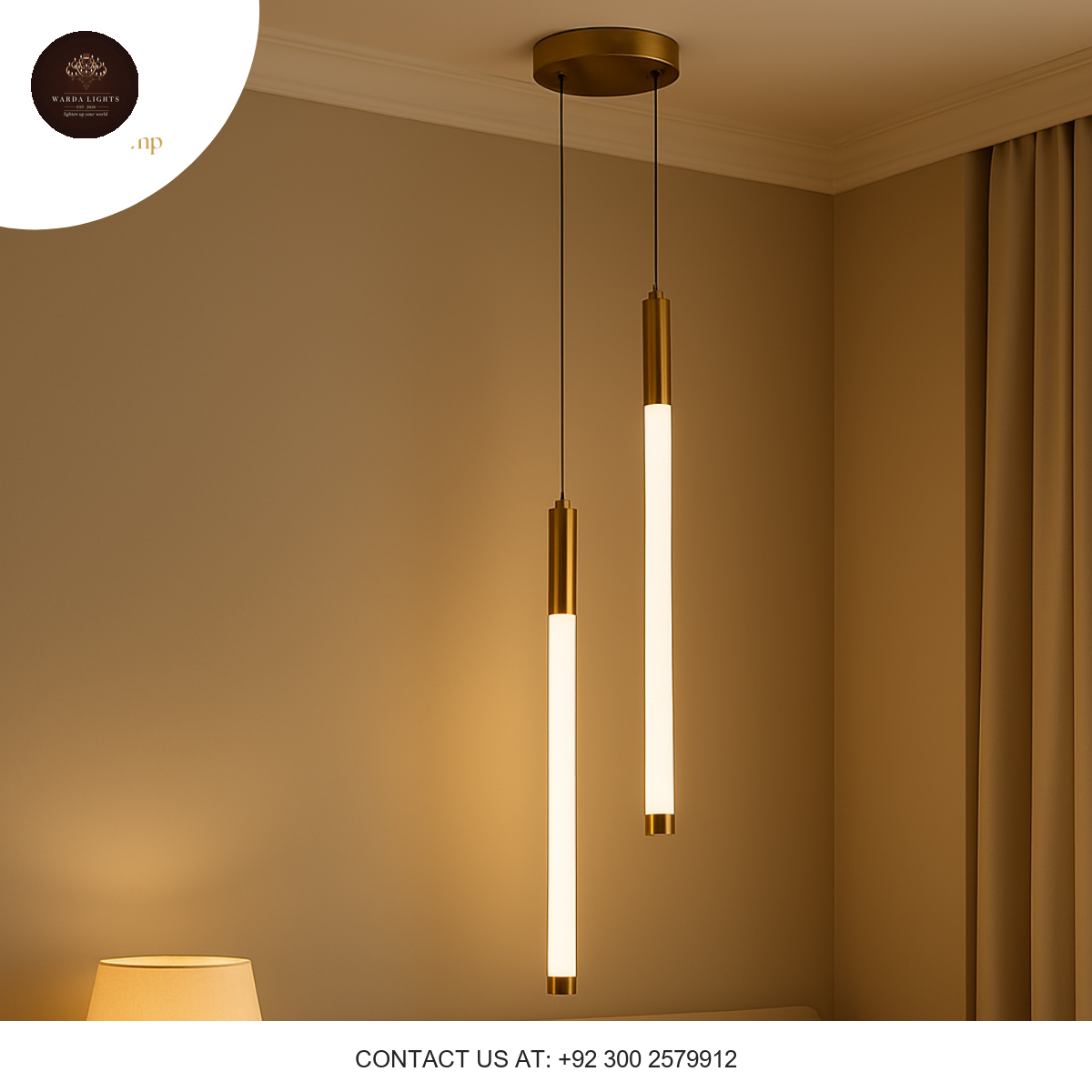 LED DOUBLE PENDANT LIGHT