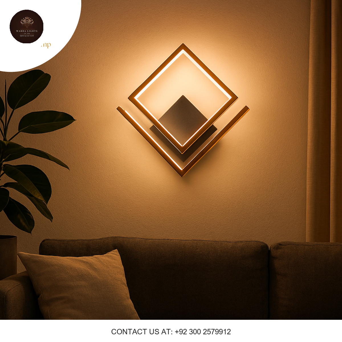 RHOMBUS WALL LIGHT