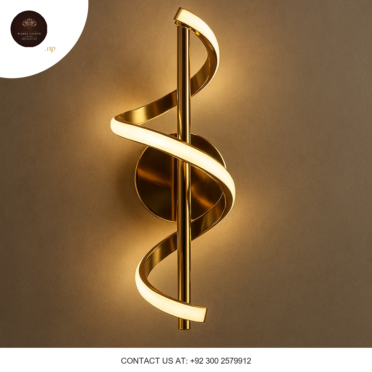 SPIRAL WALL LIGHT