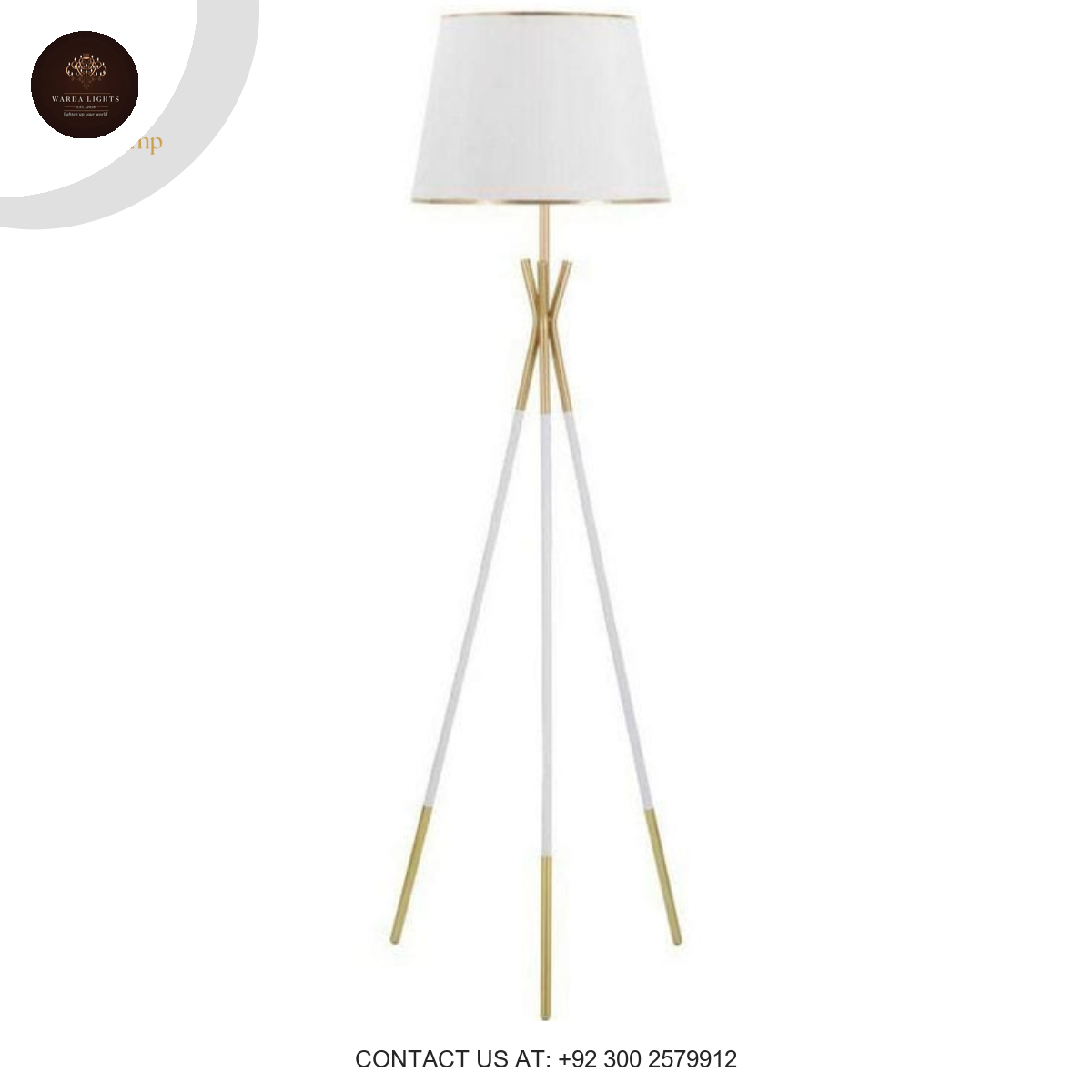 MODERN FLOOR LAMP WITH TRIPOD